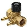Клапан-партнер балансировочный ручной латунь 2012 Ду 40 G1 1/2" Ру16 Тмакс=120 оС ВР Kvs=10м3/ч с измерительными ниппелями для автоматических клапанов EURO Aquasfera 2012-05, миниатюра — 2