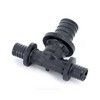 Тройник для PE-X труб аксиальный PPSU Дн 20х20х16 переходной RAUTITAN PX Rehau 11600711001
