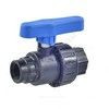 Кран шаровой компрессионный 1/2"x1/2" ВР/ВР Ру10 RTP (РосТурПласт) 17357 — 1
