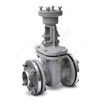 Задвижка клиновая сталь 30лс964нжХЛ Ду 200 Ру25 фл под электропривод присоединение по ОСТ &laquo;Б&raquo; МЗТА