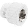 Муфта PP-R комбинированная белая Дн 20х1/2" ВР RTP (РосТурПласт) 10652, миниатюра — 2