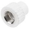Муфта PP-R комбинированная белая Дн 20х1/2" ВР RTP (РосТурПласт) 10652, миниатюра — 0