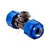 Тройник компрессионный ПЭ Дн 40х1 1/2"х40 ВР Ру16 ТПК-АКВА 52411240