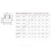 Тройник PP-R комбинированный белый Дн 32х1/2" ВР VALFEX 10127232, миниатюра — 1