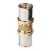 Муфта для МП/PE-X труб латунь пресс Дн 40 RM102 Giacomini RM102Y014 — 1