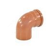 Отвод PP-B коричневый Дн 160х15гр б/нап в/к VALFEX 30104160, миниатюра — 6