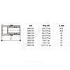 Муфта МП латунь никель пресс Дн 20х3/4" ВР ГОСТ 32415-2013 8002 Aquasfera 8002-04, миниатюра — 8