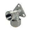 Водорозетка для МП/PE-X труб латунь хром обжим Дн 20х1/2" ВР R572AM Giacomini R572MX057