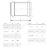 Муфта PP-H ремонтная бесшумная белая RAUPIANO PLUS Дн 110 б/нап в/к Rehau 11215141001 — 4