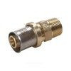 Муфта для МП/PE-X труб латунь пресс Дн 26х3/4" НР RM107 Giacomini RM107Y049