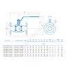 Кран шаровой сталь 11с67п Ду 20 Ру40 фл L=150мм полнопроходной Маршал Цф.00.1.040.020 — 2