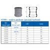 Муфта PP-H двухраструбная серая HT HTMM Дн 160 б/нап в/к Ostendorf 117510, миниатюра — 5