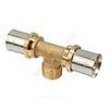 Тройник для МП/PE-X труб латунь пресс Дн 20х1/2"х20 НР RM153 Giacomini RM153Y037