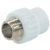 Муфта PP-R комбинированная белая Дн 25х3/4" НР VALFEX 10130025