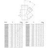 Тройник PP-H переходной бесшумный белый RAUPIANO PLUS Дн 110х50х87гр б/нап в/к Rehau 11213241002 — 2