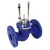Клапан запорно-регулирующий чугун TRV-T односедельный Ду 80 Ру16 фл Kvs=40м3/ч под электропривод Теплосила TRV-T-80-40