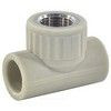 Тройник PP-R комбинированный серый Дн 32х1/2" ВР VALFEX 10127232Г — 1