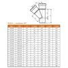 Тройник НПВХ коричневый Дн 125х125х45гр б/нап в/к KGEA Ostendorf 221300 — 6