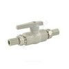 Кран шаровой PP-R полнопроходной серый Дн 32х1 1/4" VALFEX 20246032Г, миниатюра — 0