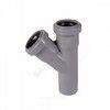 Тройник PP-H серая HT HTEA Дн 32х32х45гр б/нап в/к Ostendorf 110200 — 7