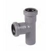 Тройник PP-H серая HT HTEA Дн 50х50х67гр б/нап в/к Ostendorf 112300, миниатюра — 9