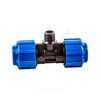Тройник компрессионный ПЭ Дн 50х1 1/4"х50 НР Ру16 ТПК-АКВА 51511450 — 2