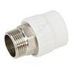 Муфта PP-R комбинированная под ключ белая Дн 50х1 1/2" НР VALFEX 10135050, миниатюра — 0