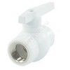Кран шаровой PP-R комбинированный белый Дн 25х3/4" Ру25 ВР VALFEX 10142534 — 1