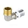 Угольник МП латунь никель пресс Дн 20х1/2"х90гр НР ГОСТ 32415-2013 8006 Aquasfera 8006-03 — 4