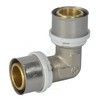 Угольник МП латунь пресс Дн 16х90гр ГОСТ 32415-2013 8005 Aquasfera 8005-01 — 1