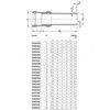 Труба PP-H с раструбом бесшумная белая RAUPIANO PLUS Дн 110х2,7 б/нап L=1,0м в/к Rehau 11202941222 (11202941200), миниатюра — 2