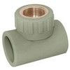 Тройник PP-R комбинированный серый Дн 20х3/4" ВР VALFEX 10127120Г, миниатюра — 2