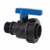 Кран шаровой компрессионный 1/2"x1/2" НР/ВР Ру10 RTP (РосТурПласт) 18377