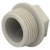 Заглушка (пробка) PP-R серая Дн 25х3/4" НР VALFEX 10163025Г — 1