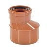 Переход НПВХ коричневый Дн 160х125 б/нап в/к KGR Ostendorf 222710