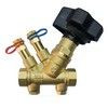 Клапан балансировочный ручной латунь MVT-R Ду 15 Rp1/2" Ру16 Тмакс=120 оС ВР Kvs=4.11м3/ч с измерительными ниппелями Ридан 003Z4041R — 1