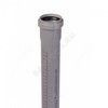 Труба PP-H с раструбом серая HT HTEM Дн 125х3,1 б/нап L=0,75м в/к Ostendorf 116030
