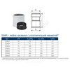Муфта PP-MD насадная бесшумная светло-серая Skolan Safe SKAM Дн 90 (DN90) б/нап в/к Ostendorf 334810 — 2