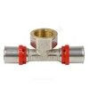 Тройник МП латунь никель пресс Дн 20х1/2"х20 ВР ГОСТ 32415-2013 8011 Aquasfera 8011-02, миниатюра — 0