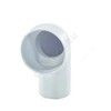 Отвод PP-H сифонный бесшумный белый RAUPIANO PLUS Дн 50х50х90гр б/нап Rehau 11214441001, миниатюра — 1