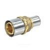 Муфта переходная для МП/PE-X труб латунь пресс Дн 40х26 RM103 Giacomini RM103Y064