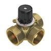 Клапан регулирующий латунь FMV 131E поворотный Ду 25 Ру10 ВР G1" Kvs=10м3/ч Wester 0-04-0014, миниатюра — 0