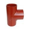 Тройник чугун SML Ду 100х50х88гр б/растр SGACX, миниатюра — 2