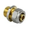 Муфта МП латунь никель обжим Дн 32х1" НР ГОСТ 32415-2013 7001 Aquasfera 7001-07, миниатюра — 6