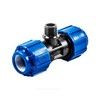 Тройник компрессионный ПЭ Дн 40х1 1/2"х40 НР Ру16 ТПК-АКВА 51411240