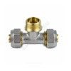 Тройник МП латунь никель обжим Дн 26х3/4"х26 НР ГОСТ 32415-2013 7014 Aquasfera 7014-03 — 5