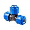 Тройник компрессионный ПЭ переходной Дн 50х25 Ру16 ТПК-АКВА 51502550