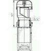 Клапан воздушный канализационный Дн 32/40/50 б/нап HL 904, миниатюра — 1