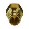 Муфта для PE-X труб радиальная латунь Дн 20х1/2" ВР GX109 Giacomini GX109Y034