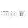 Кран шаровой латунь хром R253W Ду 20 Ру42 НР бабочка зеленая Giacomini R253WX004